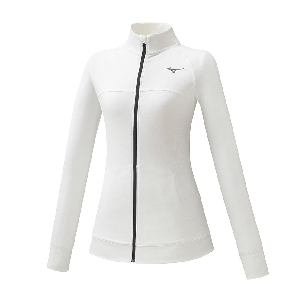 Mizuno Women's Training Jacket White (K2GC971301-TRX)